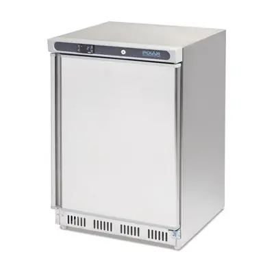 Polar C-Series Stainless Steel Under Counter Freezer 140Ltr