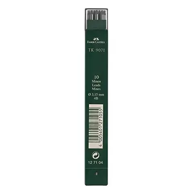 Faber-Castell TK9071 3.15mm 4B Leads (Pack of 10)