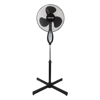 Sohler Remote Controlled Oscillating Fan - Black