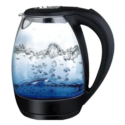 1.7L ILLUMINATED GLASS KETTLE CORDLESS ELECTRIC LED LIGHT NEW