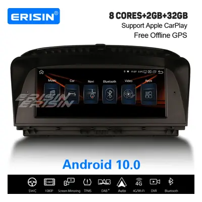 8.8" IPS Octa-Core PX5 Android 10.0 Satnav Car Stereo CarPlay WiFi DAB+ 4G BMW 7er E65/E66 CCC