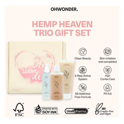 [ohwonder.] Hemp Heaven Trio Gift Set