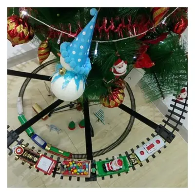 1 Set Decorative Multifunctional Hangable Train Toys Christmas Gift Railcar For