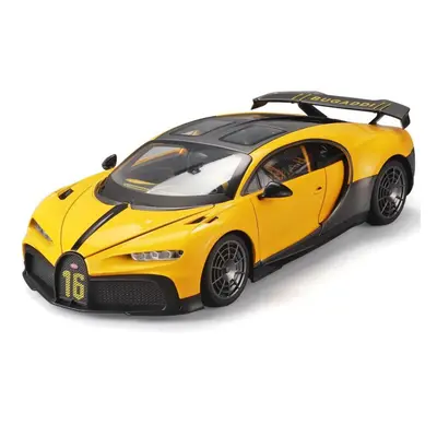 (yellow, 1/18-Size:26.8*11.7*6.7cm) 1/18 Scale Bugatti Chiron Pur Sport Agile Blu Top Speed True