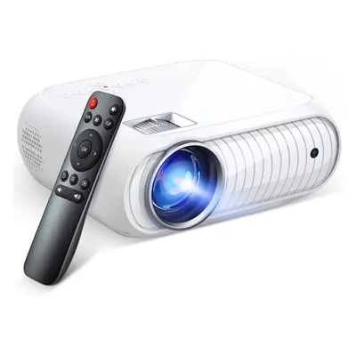 (LCD-1) Home Theatre projector 1080P Full HD Supported, Upgraded Lux Video Mini Projector Compat