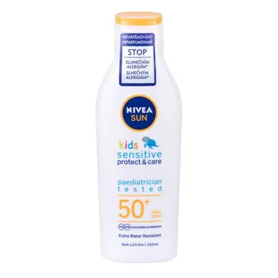 Nivea - Sun Kids Protect & Sensitive Sun Lotion SPF50+ - For Kids, ml