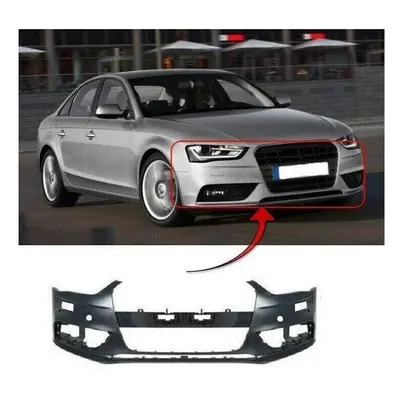 Audi A4 Saloon Front Bumper Primed With Pdc & Washer Holes