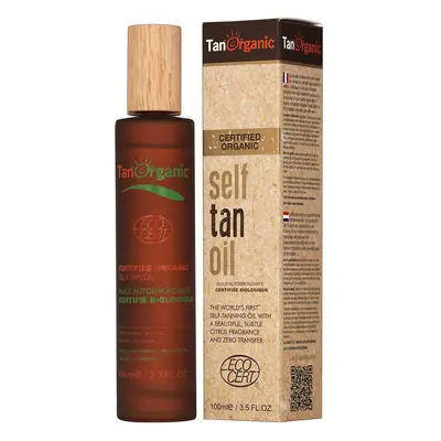 TanOrganic Self Tanning Oil Fake Tan Certified Organic Natural Vegan 100ml