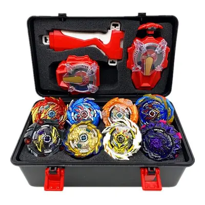 Super King 8pcs Gyro Burst Beyblade Set With Box