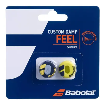 BABOLAT Unisex's Custom Damp X2 Vibration Dampener, Black/Yellow, One Size