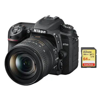 NIKON D7500+AF-S DX 16-80MM F2.8-4E ED VR +SanDisk Extreme 64G SD card