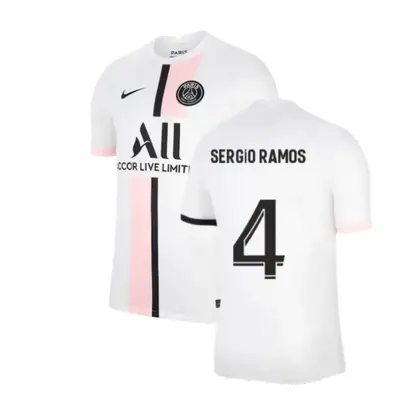 (L) PSG Away Shirt (SERGIO RAMOS 4)