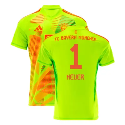 (MB) Bayern Munich Home Goalkeeper Shirt (Yellow) - Kids (Neuer 1)