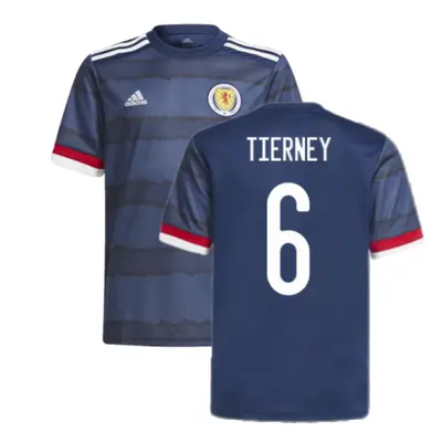 (L) Scotland Home Adidas Football Shirt (Tierney 6)