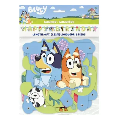 Bluey 6 ft. Jointed Birthday Banner