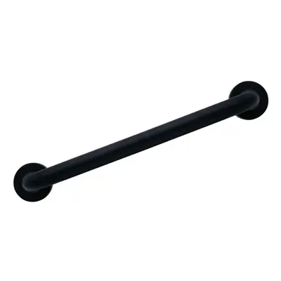 RIDDER Grab Bar 60cm Black Aluminium Bathroom Grab Rail Support Safety Handle