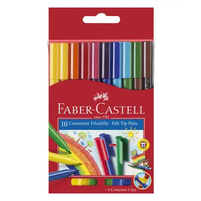 Faber-Castell FIBRE TIP CONNECTOR PENS BOX