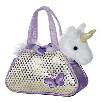 (Basic) - aurora unicorn fancy pals purse with 20cm unicorn