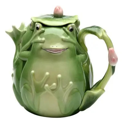 Appletree 5-14-Inch Fairy Frog Porcelain Teapot