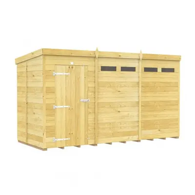 Pent Security Shed 5ft x 12ft Single Door Fast & Free Nationwide Delivery