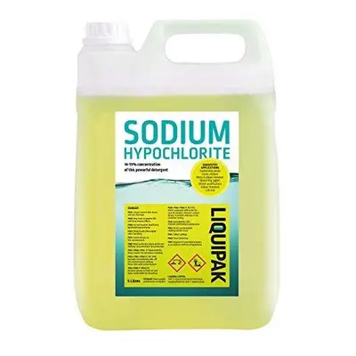 LIQUIPAK Sodium Hypochlorite 14-15% Patio Cleaner/Swimming Pool Chlorine