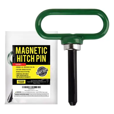 Magnetic Hitch Pin - Lawn Mower Trailer Hitch Pins - Ultra Strong Neod