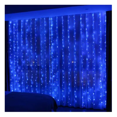 6M x 3M LED Fairy Curtain Lights Xmas Christmas Wedding Party Garden Tree Roof Fence Yard In/Out