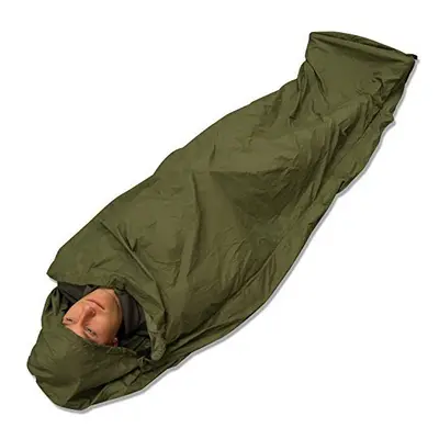 Andes Olive Green Waterproof Bivvy Bag Sleeping Bag Cover Camping Fishing, Taped Seams, x 85cm