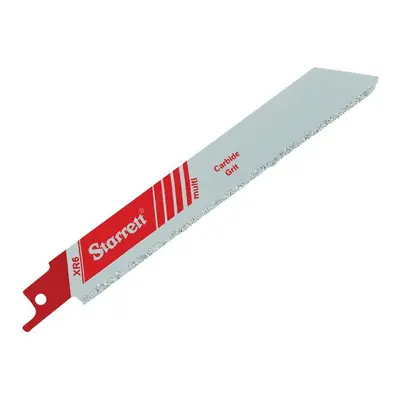 Starrett Carbide Grit Reciprocating Saw Blade 152mm Coarse #30 XR6-1