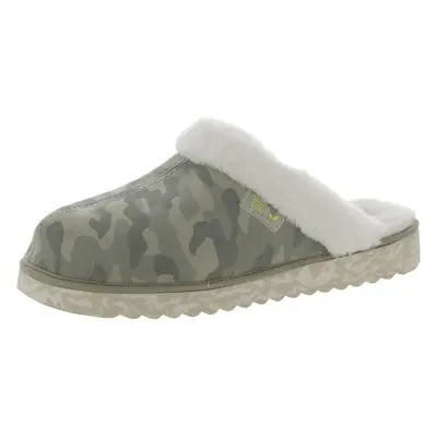 Dr. Scholl's Shoes Women's Staycay Fluff Slipper Sage Green