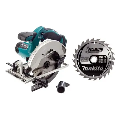 Makita DSS611Z 18V LXT Lithium Ion 165mm Circular Saw Bare + Specialized Blade