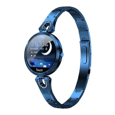 (blue, 1*charger) Fashion Women&apos;s Smart Watch Waterproof Wearable Device Heart Rate Blood P