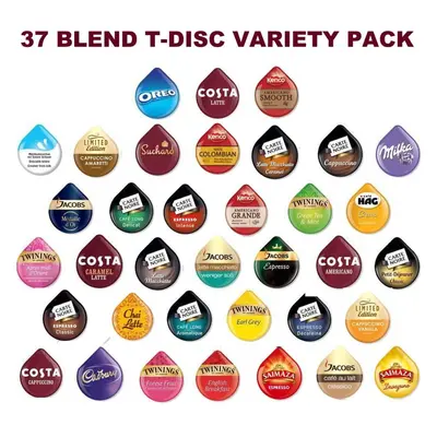 TASSIMO T-disc / Capsules, FLAVOURS (46 T-discs)