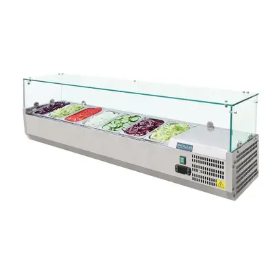 Polar G-Series Countertop Prep Fridge 7x 1/4GN