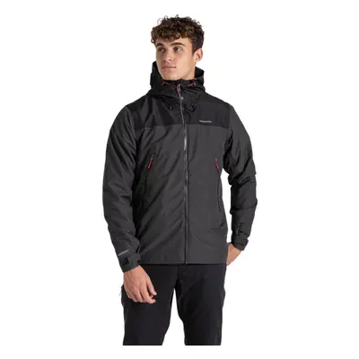 (XXL, Black Pepper/Black) Craghoppers Mens Vanth Waterproof Jacket