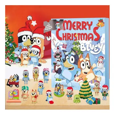 (Bluey 01) New Mario Advent Calendar Box Days Xmas Countdown Gifts Playset Christmas