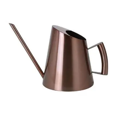 (Bronze, Large) Bronze Or Gold Stainless Steel European Watering Can Indoor Garden