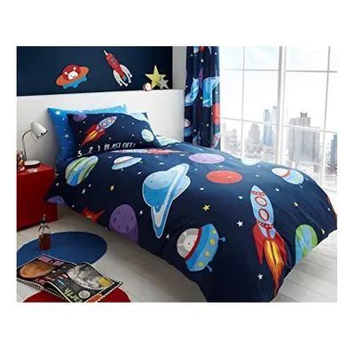 Gaveno Cavailia Outer Space Kids Children Design Luxurious Duvet Cover Sets Reversible Bedding S