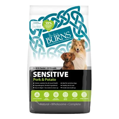 Burns Dog Sensitive Pork & Potato Adult & Senior 12kg