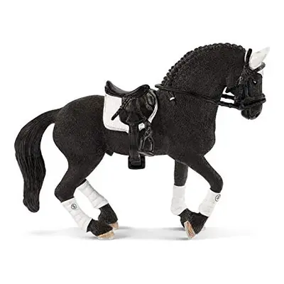 Horse Club 4-Piece Tournament Riding Stallion Playset - Realistic Stallion Horse Tournament Figu