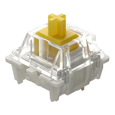 (Yellow Switch) Pcs/pack Switch Pro Linear Mechanical Yellow / Red / White / Silver Switch Pin P