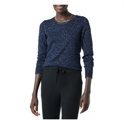 Amazon Essentials Women's Long-Sleeve Lightweight Crewneck Sweater Available in Plus Size Navy C