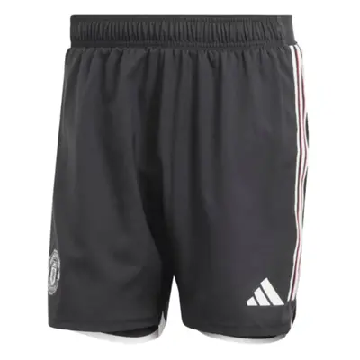 (L) Man Utd Authentic Away Shorts (Black)