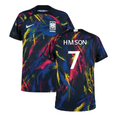 (3XL) South Korea Away Match Vapor Shirt (H SON 7)