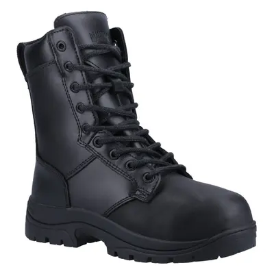 (Black, (Adults')) Magnum Elite Shield MET Leather Black Safety Boots