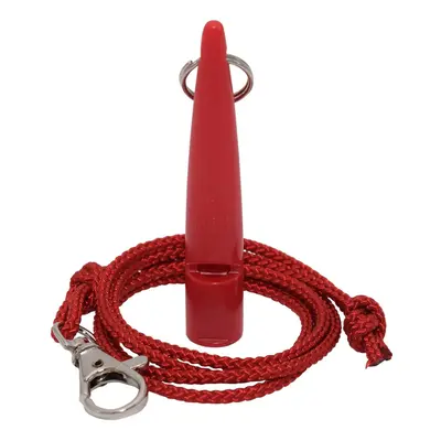 211.5 Dog Whistle - Red with lanyard