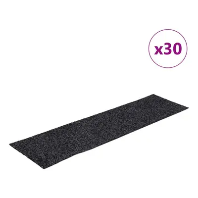 (grey, x cm) vidaXL Self-adhesive Stair Mats Decoration Stair Protector Anti-slip Stair Rug