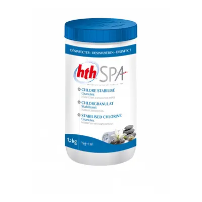 HTHSG126 hth Spa Stabilised Chlorine Granules 1.2kg per pack