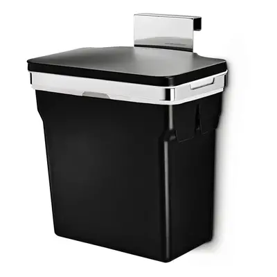 10L In-Cabinet Bucket with Lid, Removable Bucket, Polished Heavy Duty Steel Frame