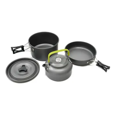 Ultra-light Aluminum Alloy Camping Cookware Utensils Outdoor Cooking Teapot Picnic Tableware Ket